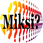 Miksi - blogi logo pyöreä
